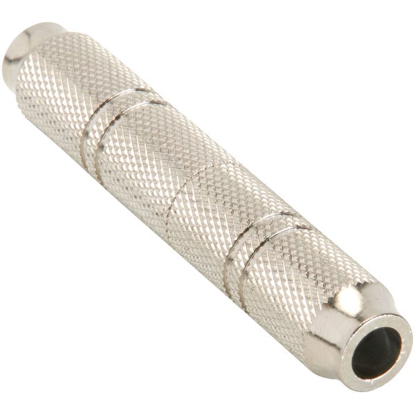 Main product image for 1/4" Stereo To 1/4" Stereo Coupler Metal 090-306